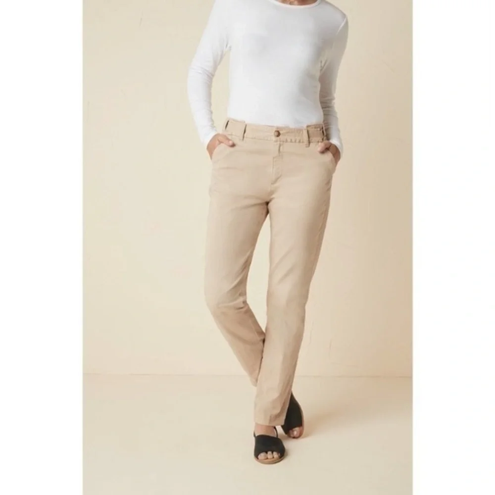 NWOT Coldwater Creek Everyday Chino Pants Size 6P